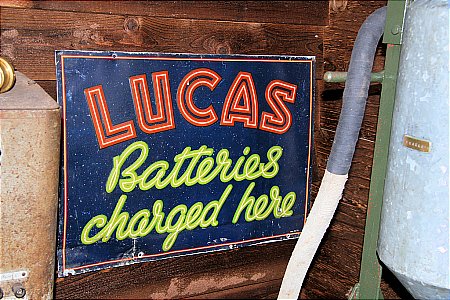 LUCAS BATTERIES - click to enlarge
